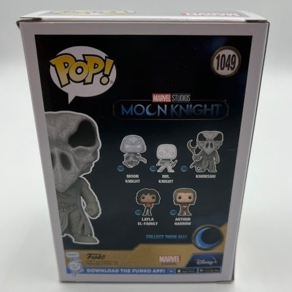 Funko Pop Marvel Moon Knight Khonshu 1049 Bobble Head Figure New - Picture 4 of 7